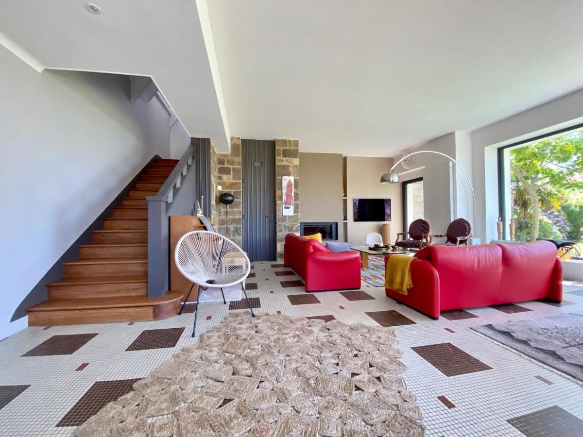 Superbe Villa Vue Sur Mer, Corniche De La Plage Benodet Exterior photo