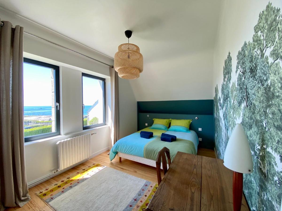 Superbe Villa Vue Sur Mer, Corniche De La Plage Benodet Exterior photo