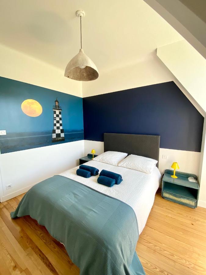 Superbe Villa Vue Sur Mer, Corniche De La Plage Benodet Exterior photo